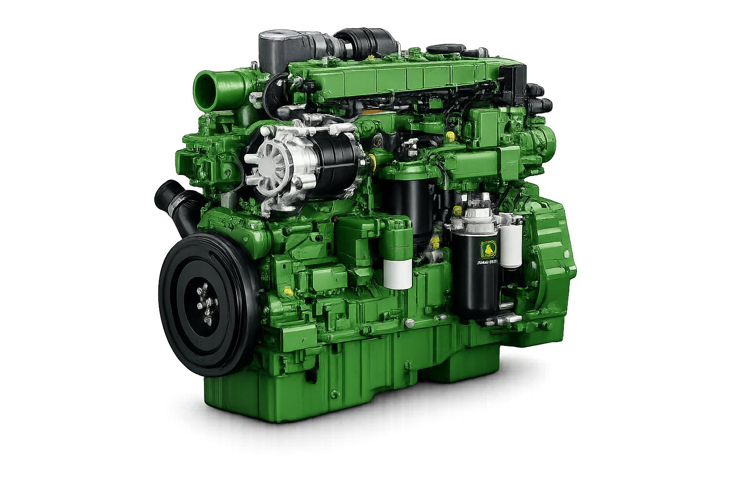 John Deere tractor engine